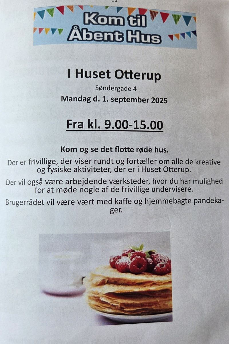 Kom til Åbent Hus
